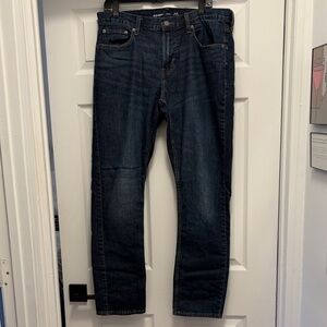 Old Navy Men's Slim built in flex Jeans - Dark Wash, 34x32